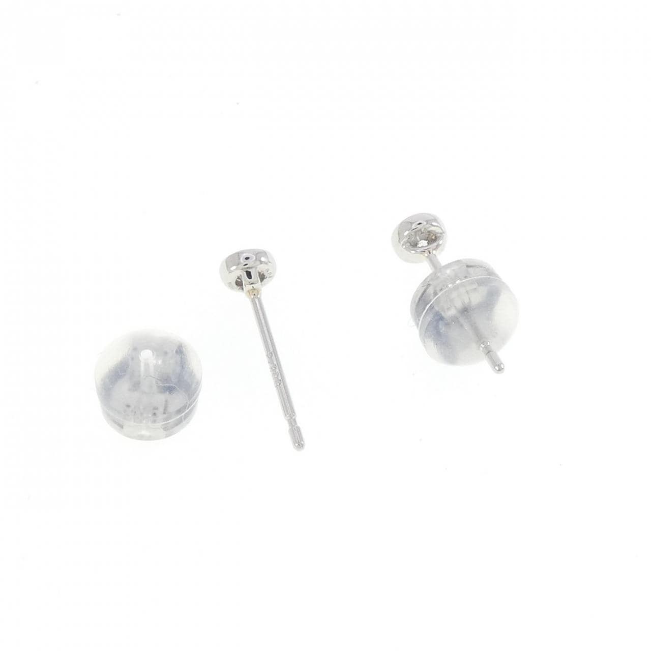 【リメイク】PT900 ダイヤモンド ピアス 0.10CT