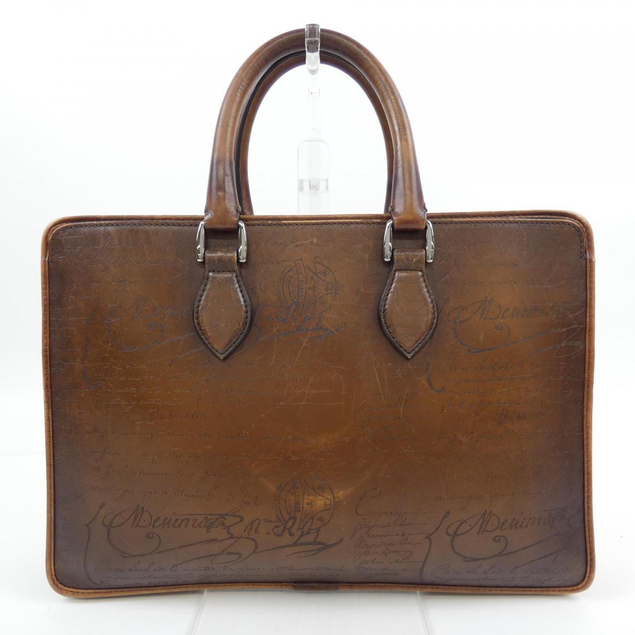 ベルルッティ Berluti アンジュールスモールスクリットレザーブリーフ BAG