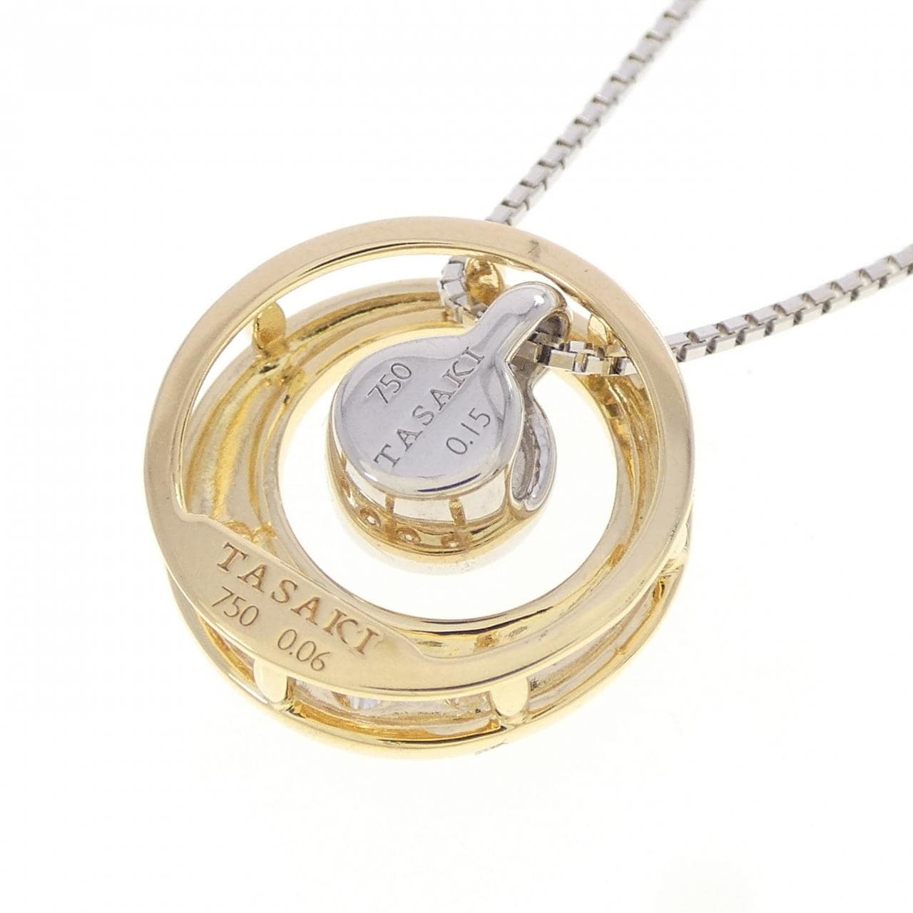 タサキ ダイヤモンド ネックレス 0.15CT