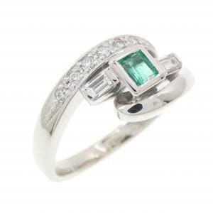 PT900 エメラルド リング 0.16CT