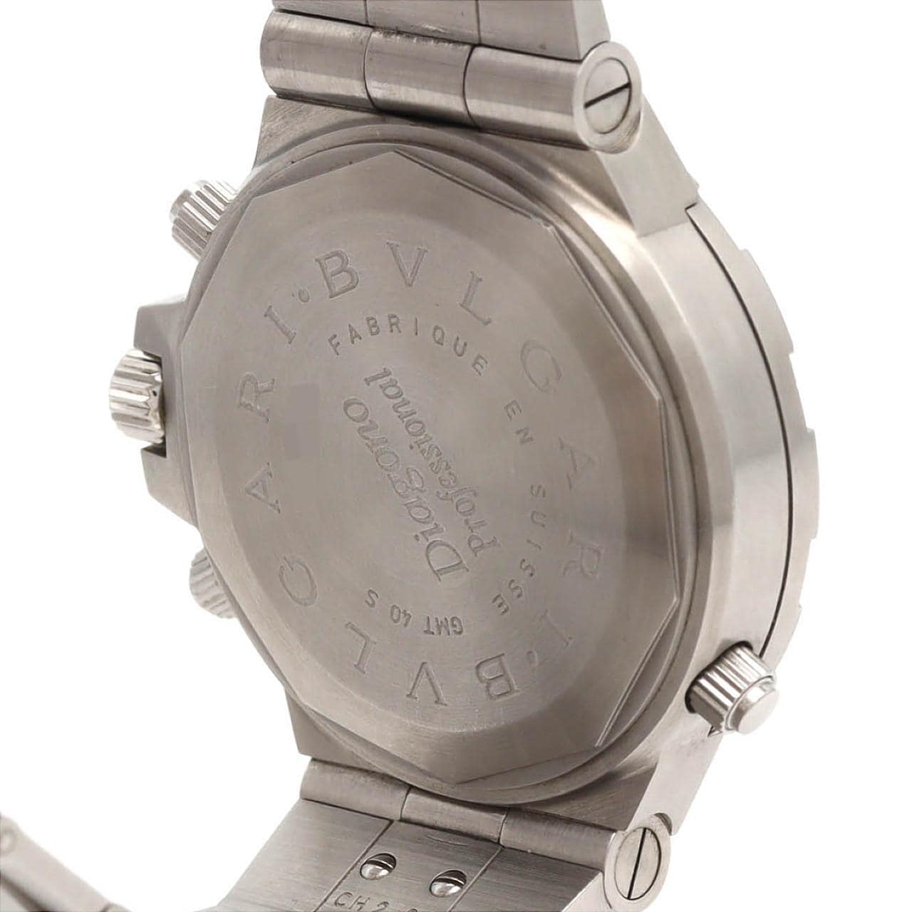 【ノーメンテナンス還元価格】ブルガリ ディアゴノプロフェッショナルGMT GMT40S/GMT40SSD SS 自動巻
