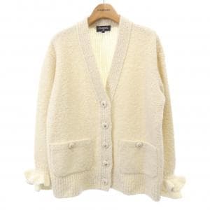 CHANEL アイボリー カーディガン 長袖　お値下げ♡ レディースファッション｜トップス｜カーディガン｜シャネル