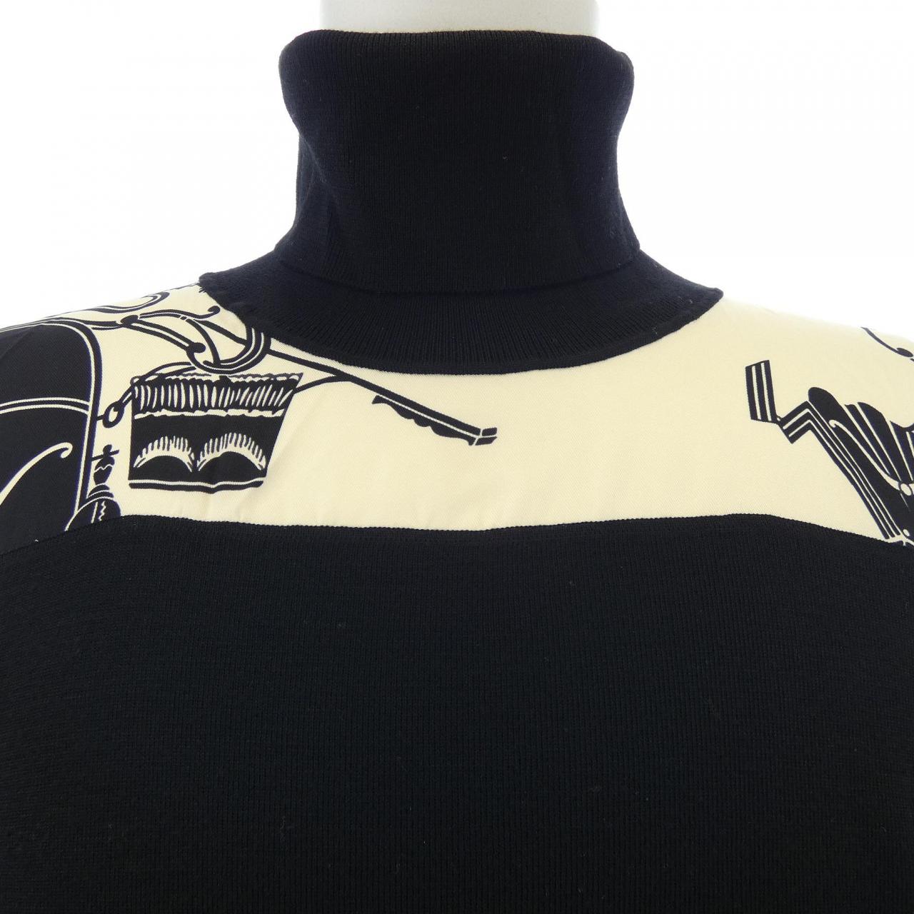 エルメス HERMES SOIE DECADREE *32-5741. ニット