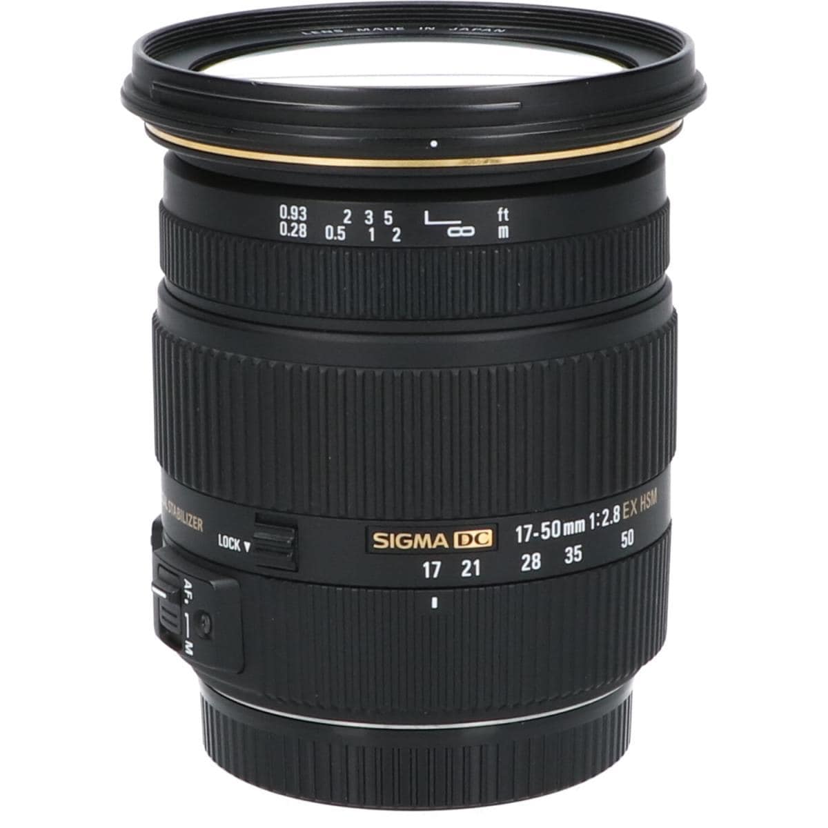 ＳＩＧＭＡ　ＥＯＳ１７－５０ｍｍ　Ｆ２．８ＥＸ　ＤＣ　ＯＳ　ＨＳＭ