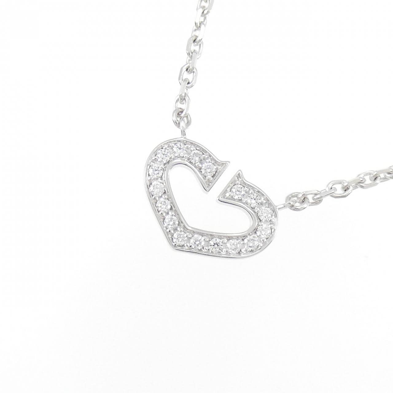 Cartier C heart necklace