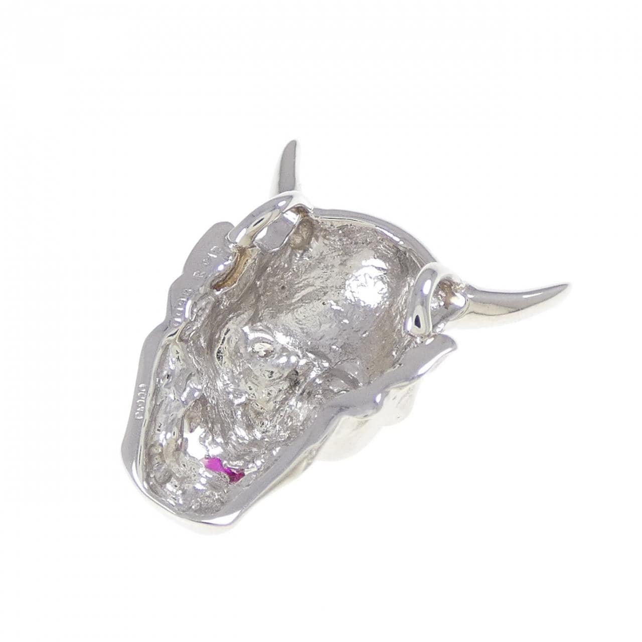 PT900 デーモン ルビー ペンダント 0.12CT