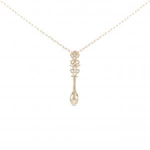 K18PG ダイヤモンド ネックレス 0.02CT