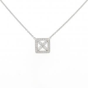 ティファニー ビクトリア スクウェアアウトライン ネックレス