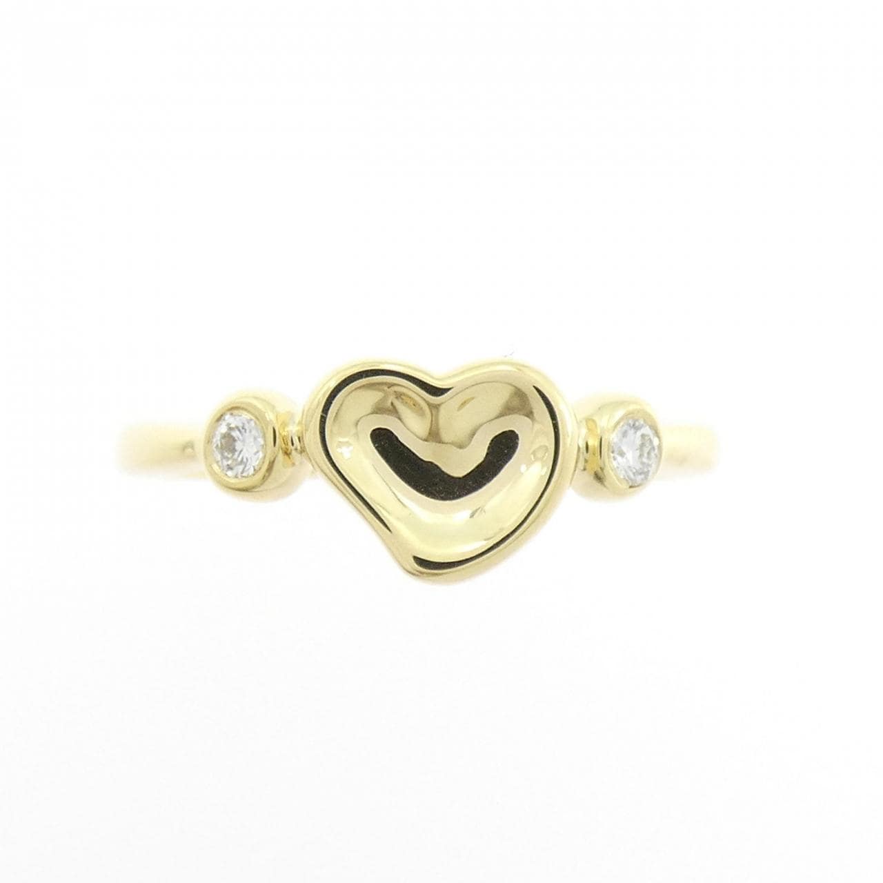TIFFANY closed heart ring