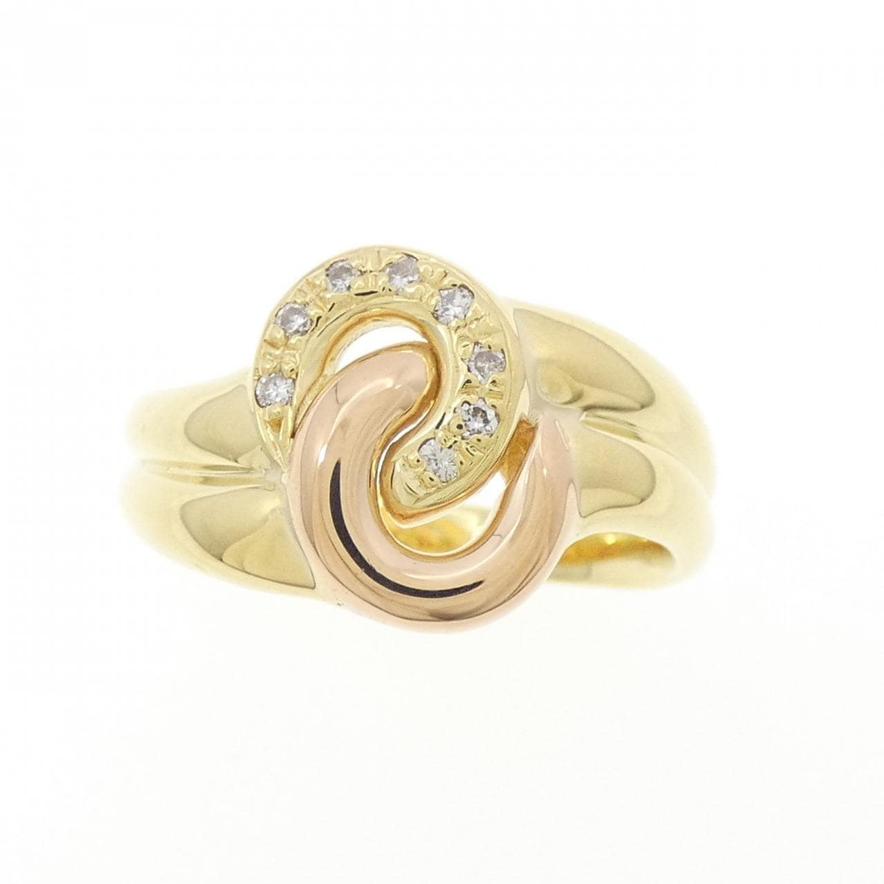 K18YG/K18PG鑽石0.08CT