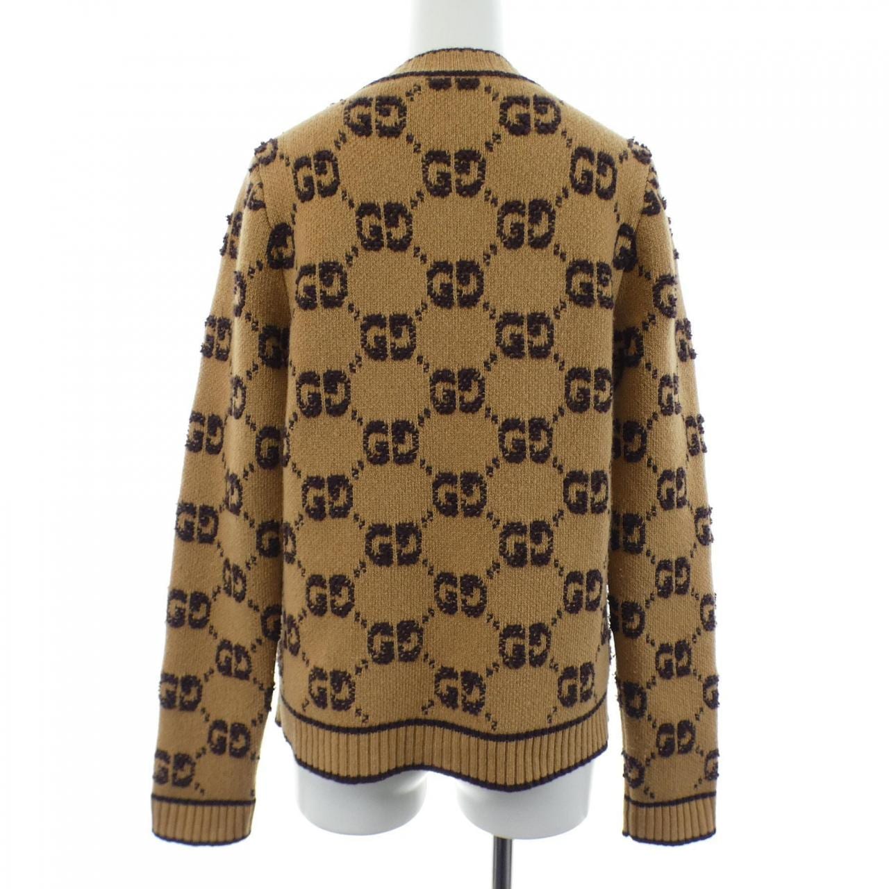 グッチ GUCCI GGウール ブークレ ジャカード 713300 XKCNA カーディガン