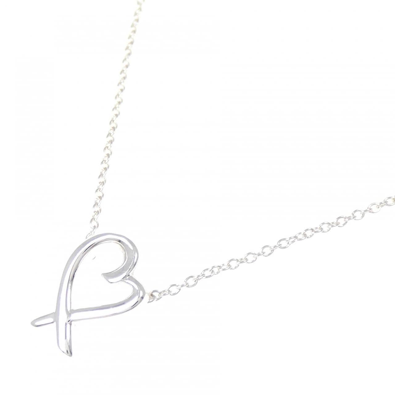 ティファニー ラビングハート ミニ ネックレス