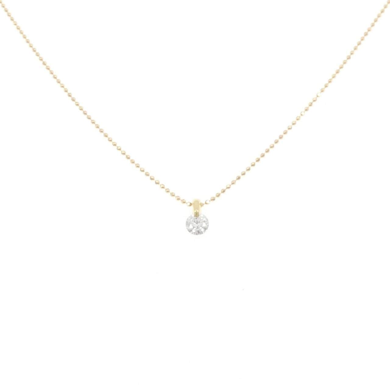 K18YG ダイヤモンド ネックレス 0.29CT