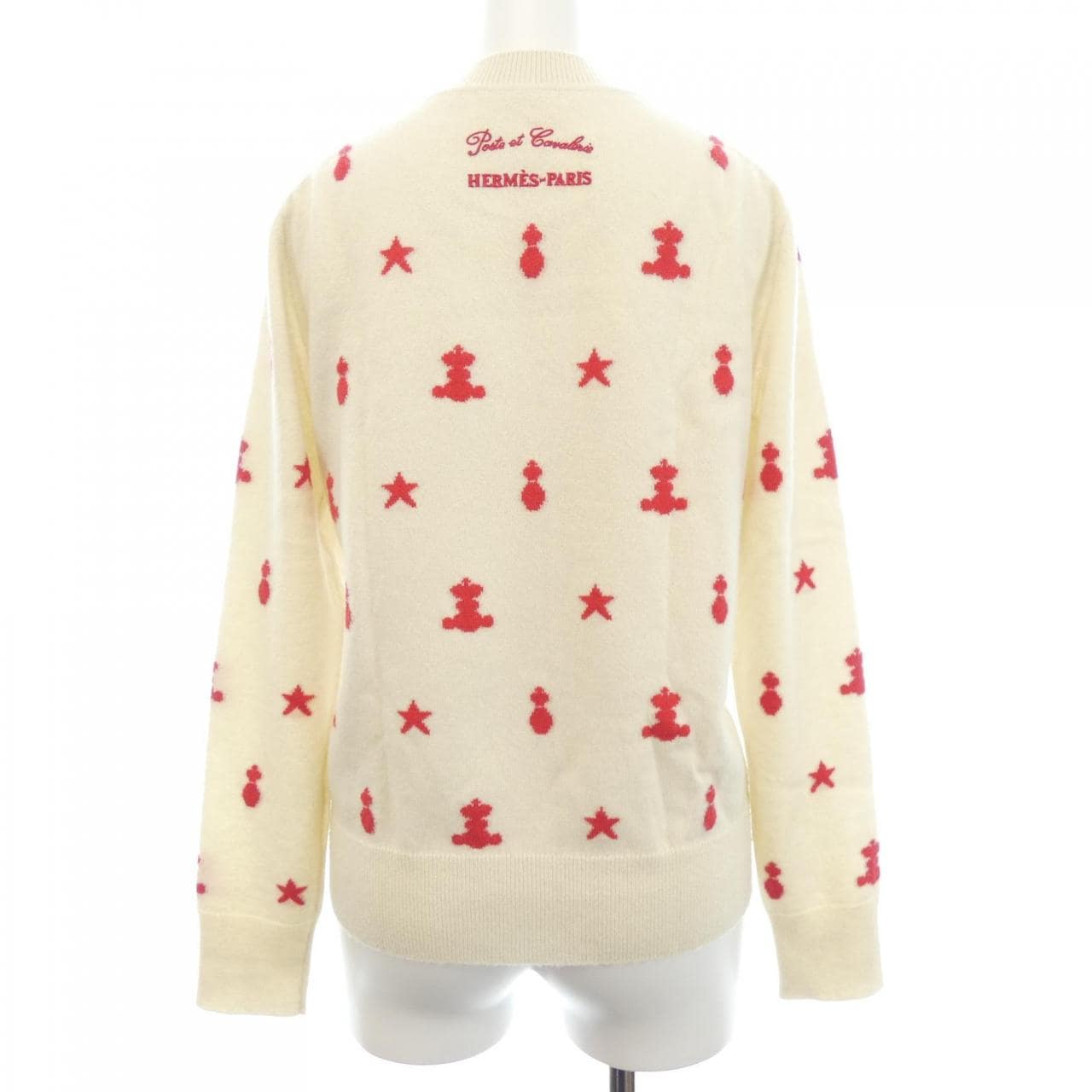 エルメス HERMES POSTE ET CAVALERIE *16-7701. ニット