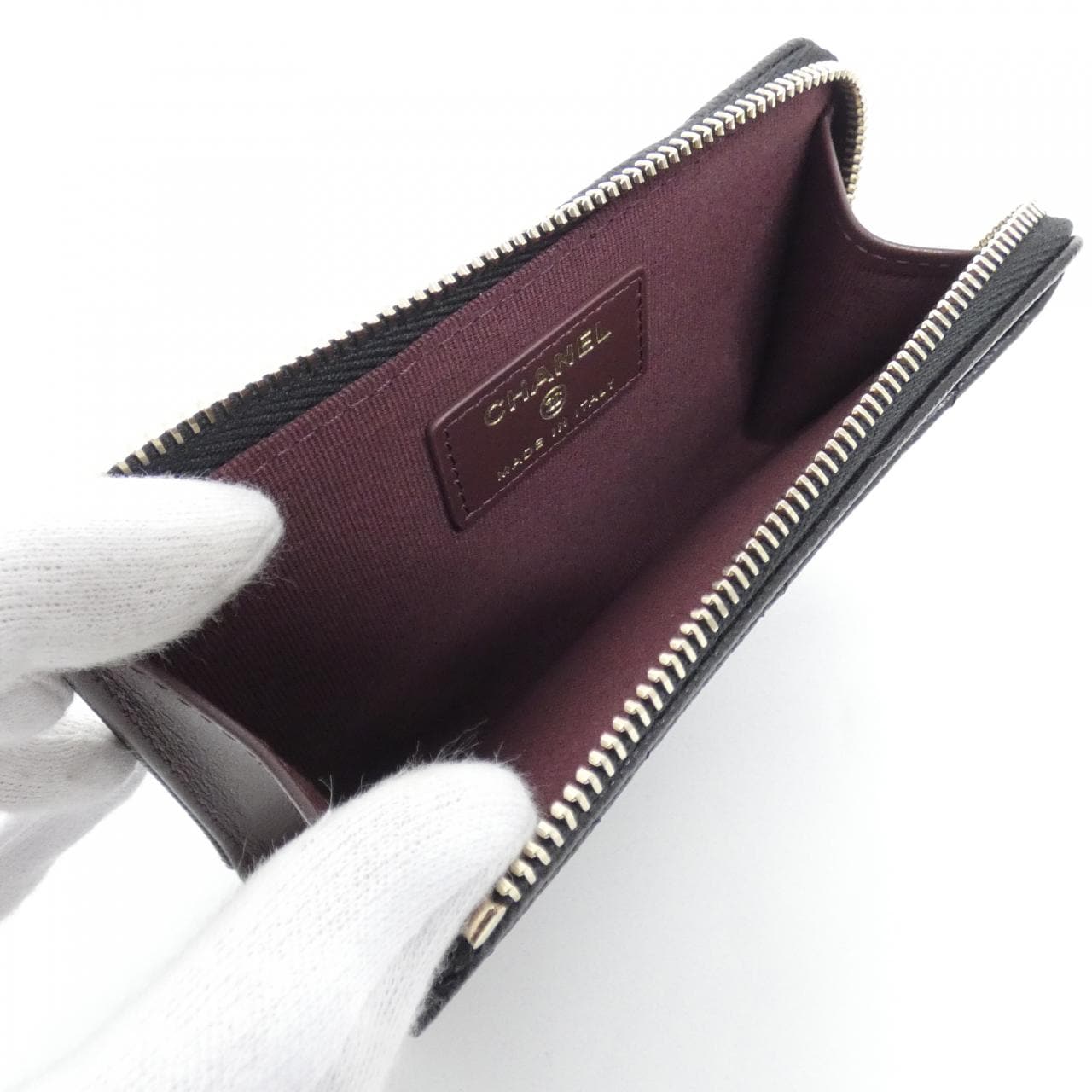 【未使用品】シャネル タイムレスクラシック ライン AP3179 カードケース