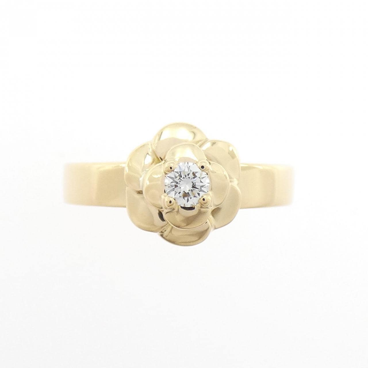 【ヴィンテージ】シャネル カメリア リング