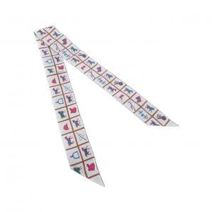 HERMES COUVERTURES ET TENUES Twilly 061356S Scarf