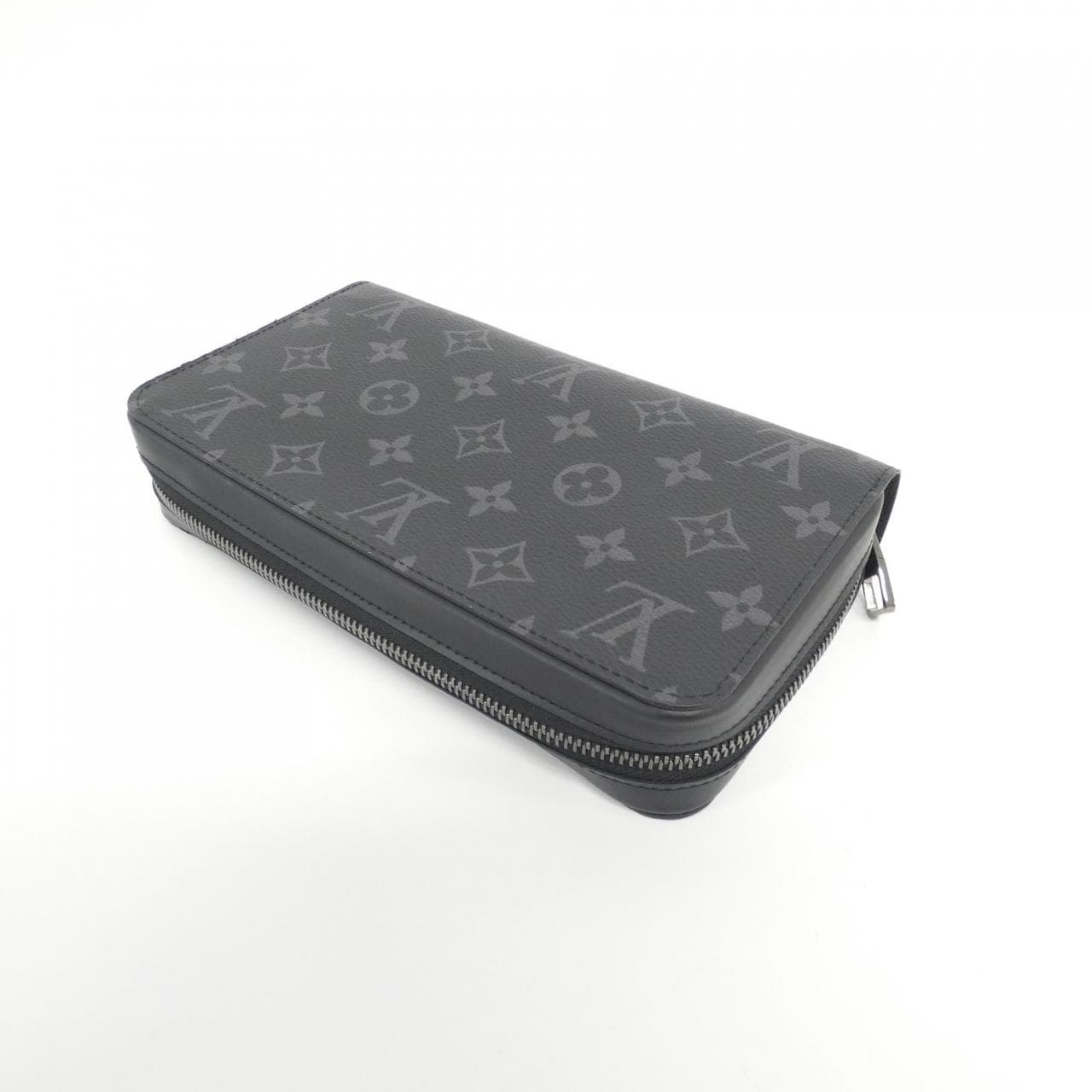 LOUIS VUITTON Monogram Eclipse Zippy XL M61698 Wallet