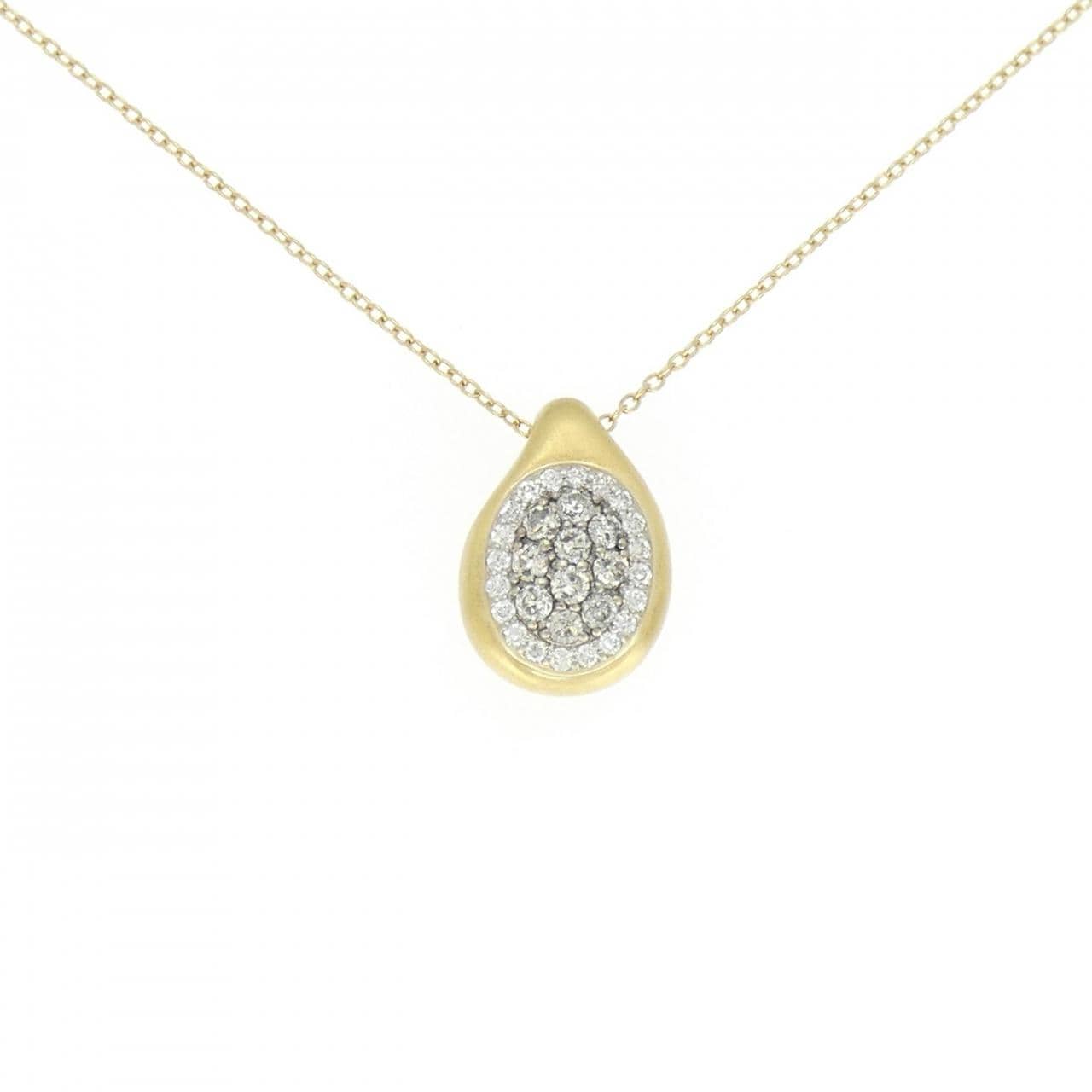 セイレーン アズーロ ダイヤモンド ネックレス 0.423CT