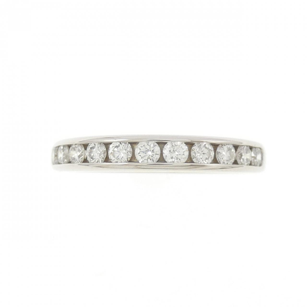 ティファニー ハーフサークル チャネルセッティング リング