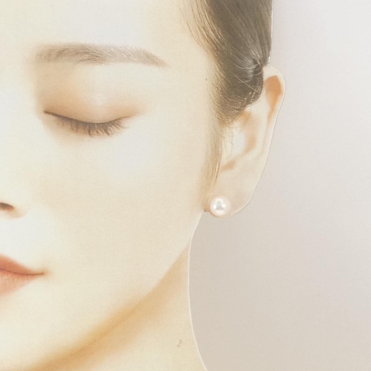 K14WG アコヤパール ピアス 8.9mm