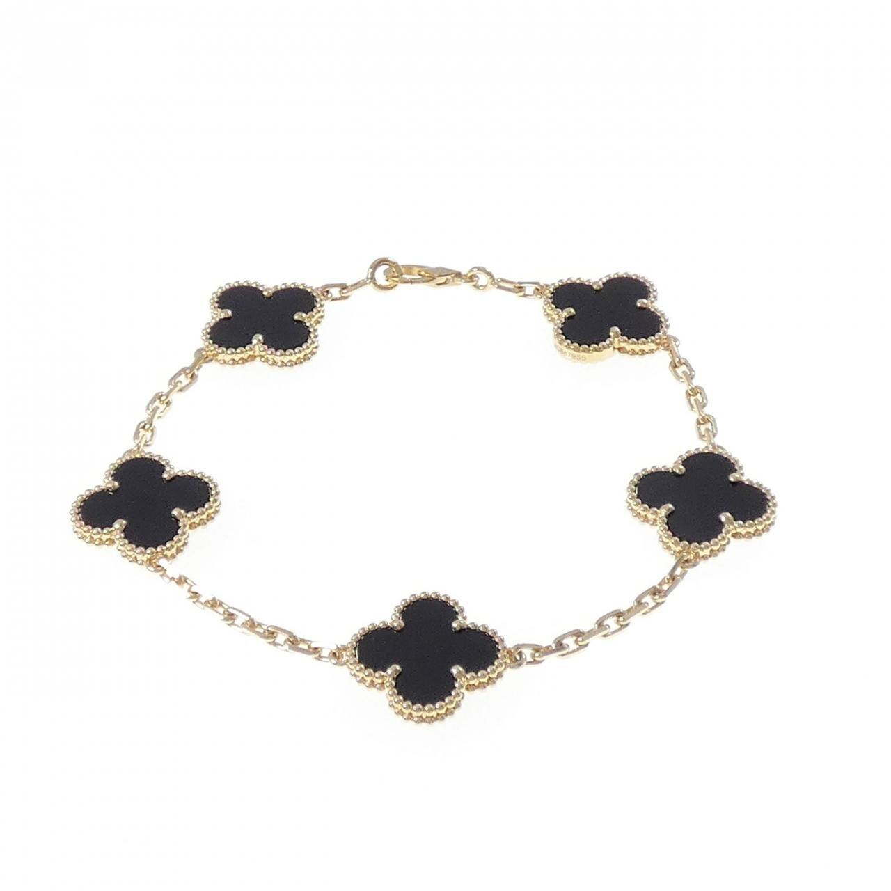 Van Cleef & Arpels vintage Alhambra 5 Motif手鍊