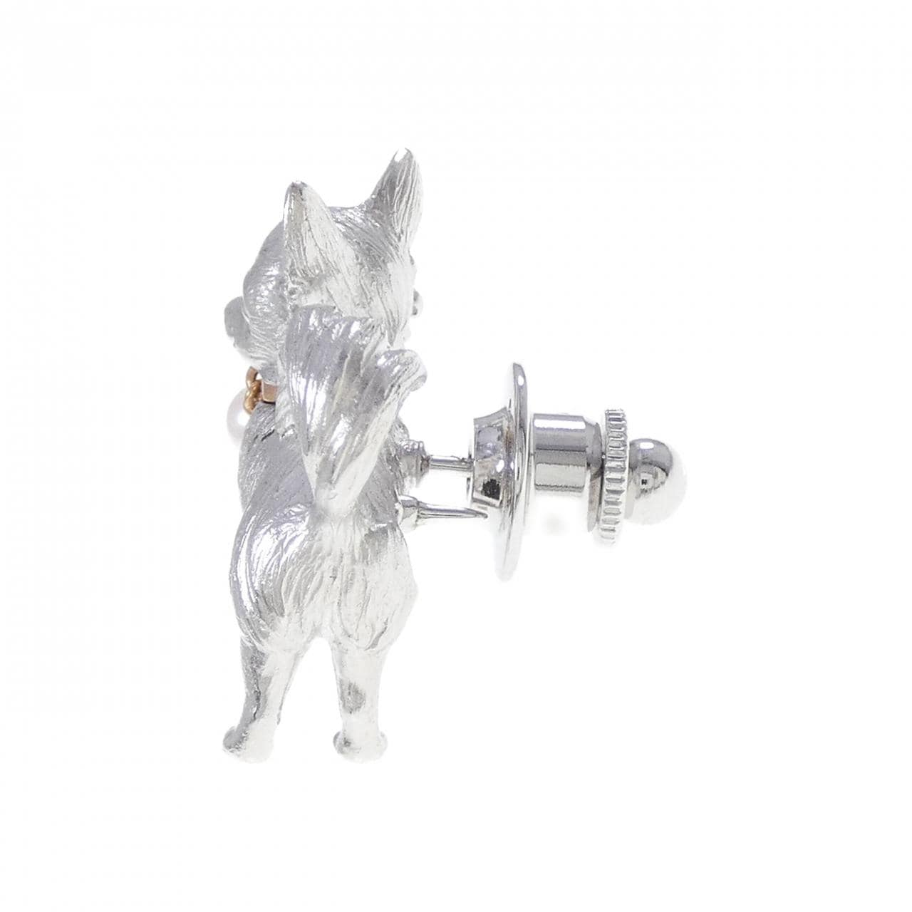 ミキモト ドッグ アコヤパール ブローチ 3.7mm