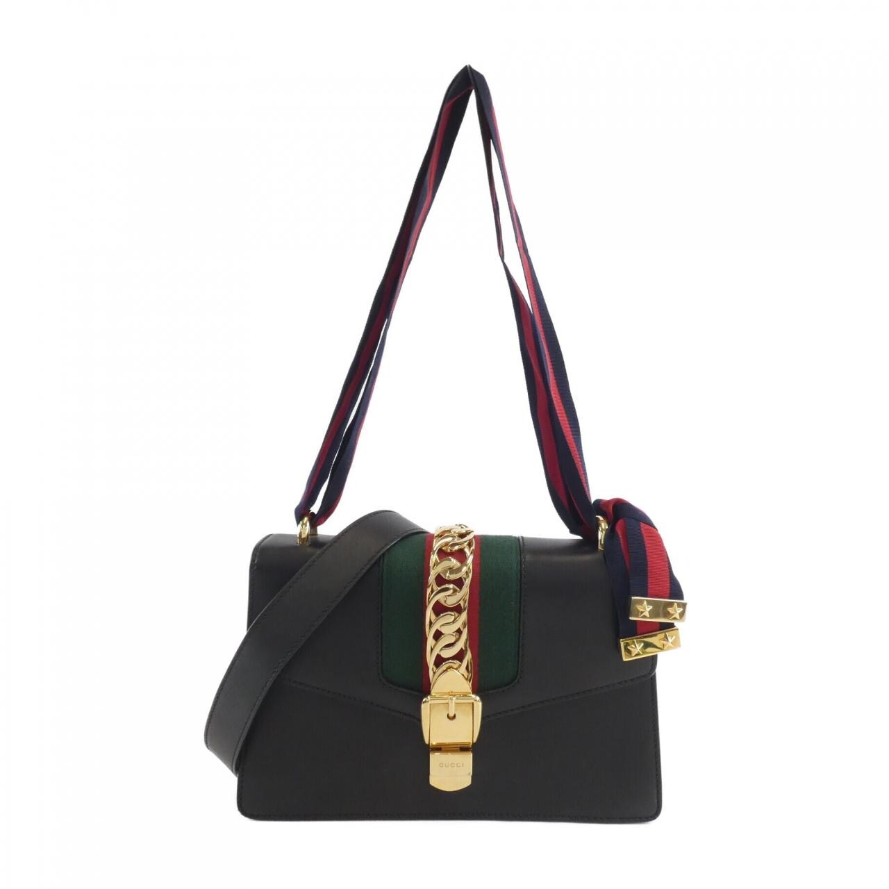 グッチ SYLVIE 421882 CVLEG ショルダーバッグ