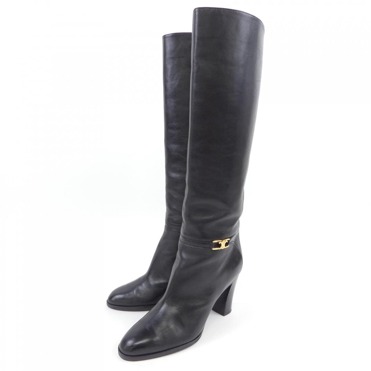 セリーヌ CELINE BOOT 85/CLAUDE 3W0093194C ロングブーツ