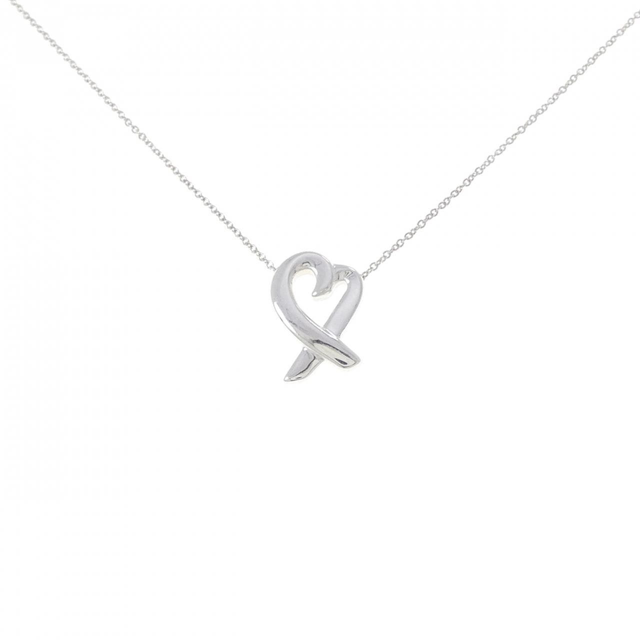 ティファニー ラビングハート スモール ネックレス