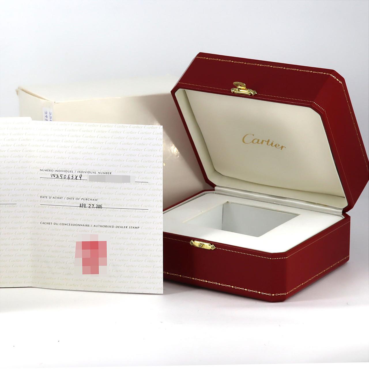 カルティエ サントスドゥモワゼルSM YG W25063X9 YG クォーツ