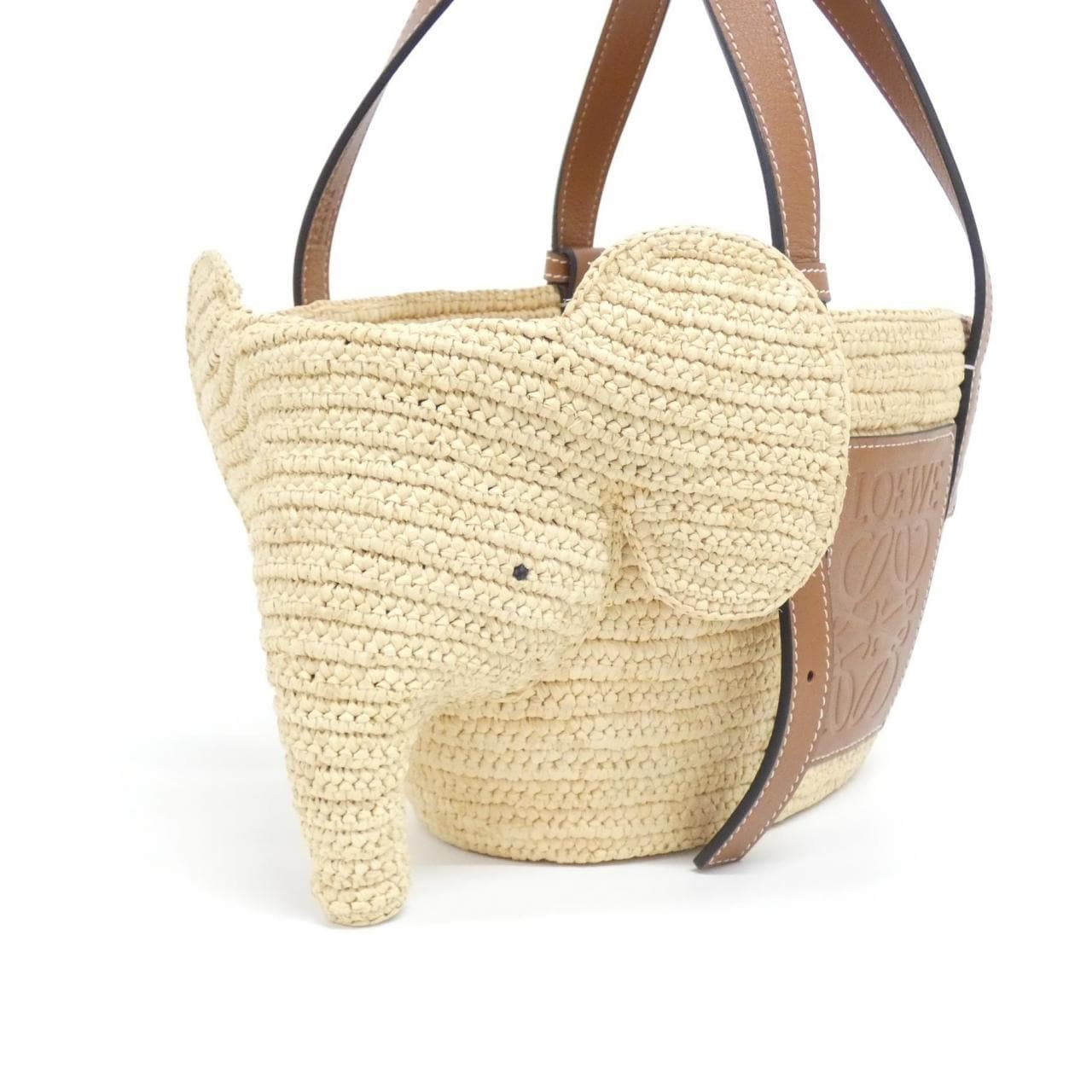 ロエベ ANIMALES エレファント バスケット スモール A546T37X01 バッグ