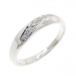 K10WG ダイヤモンド リング 0.04CT