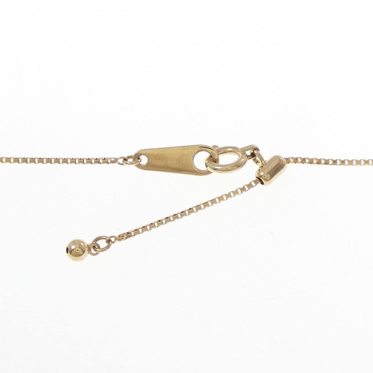 K18YG 黒蝶パール ネックレス 12.1mm