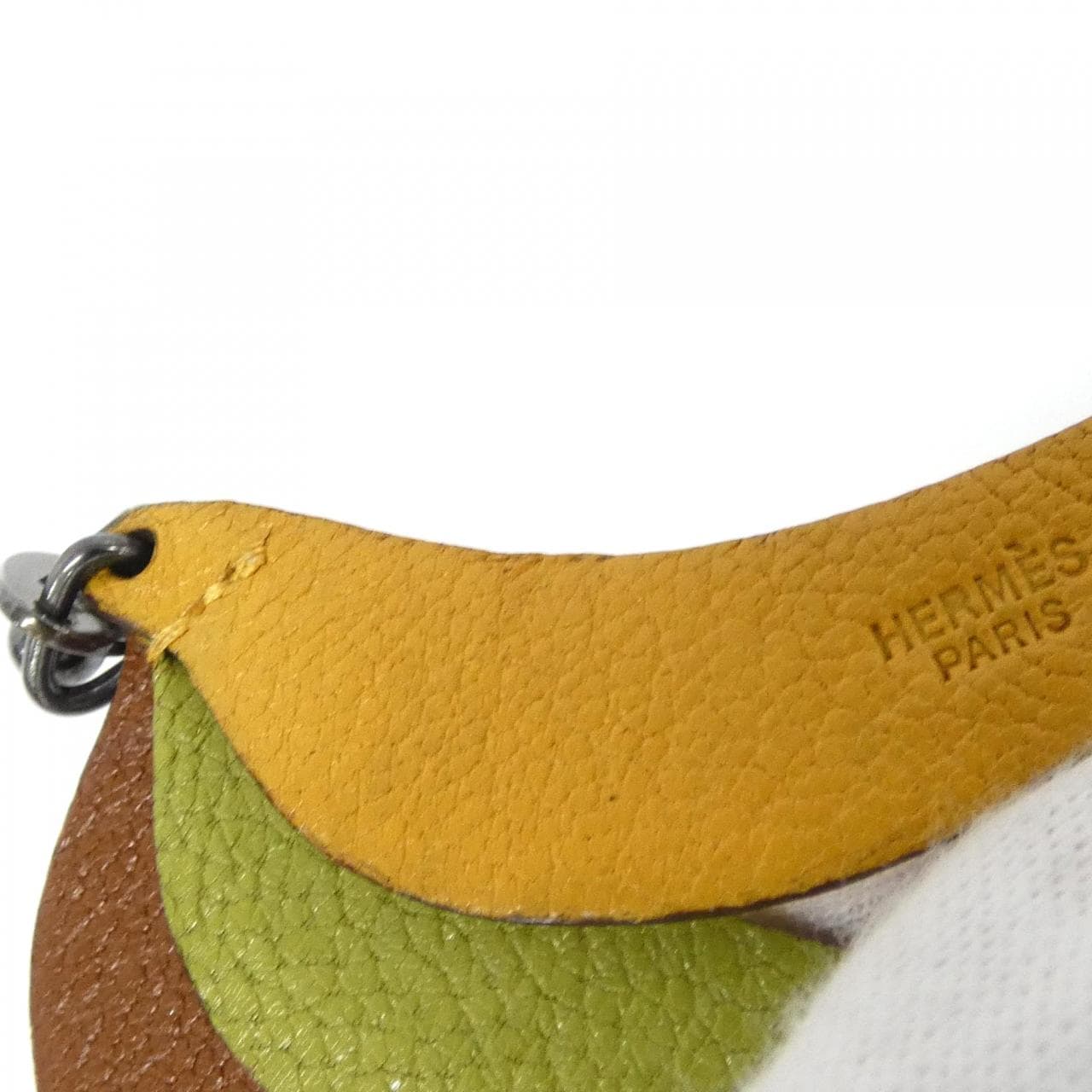 エルメス BANANA フルーツ ポルト クレ 010545G キーホルダー