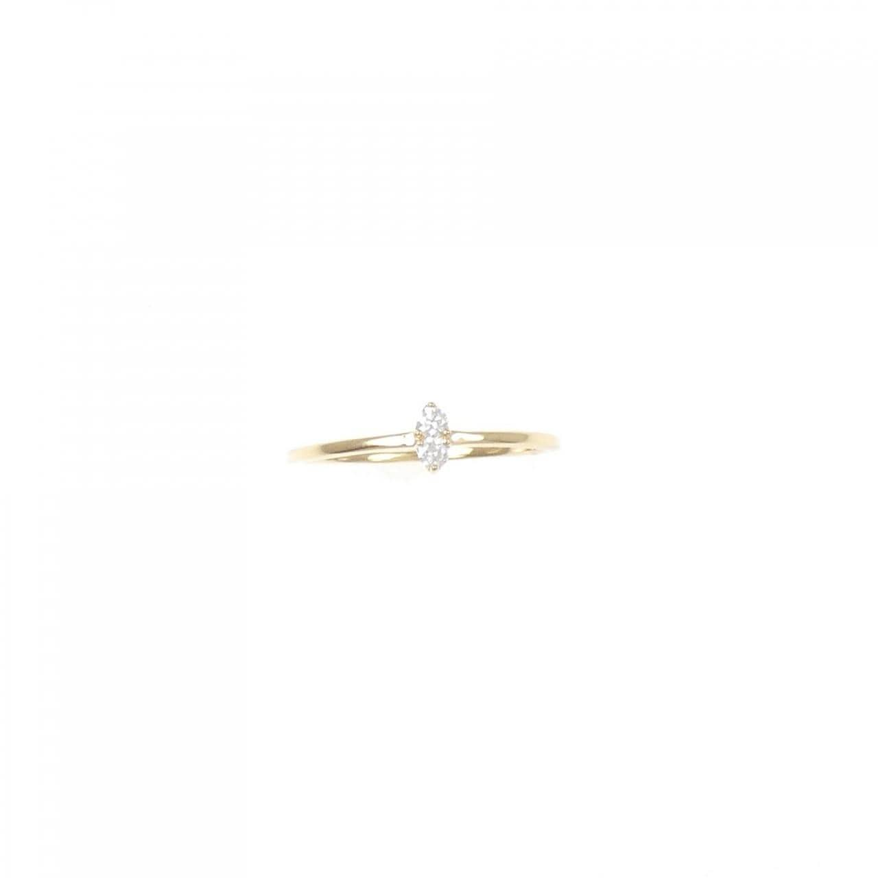 [Remake] K18YG Diamond Ring 0.06CT