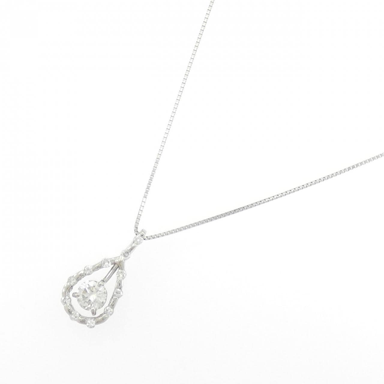 PT900/PT850 ダイヤモンド ネックレス 0.56CT