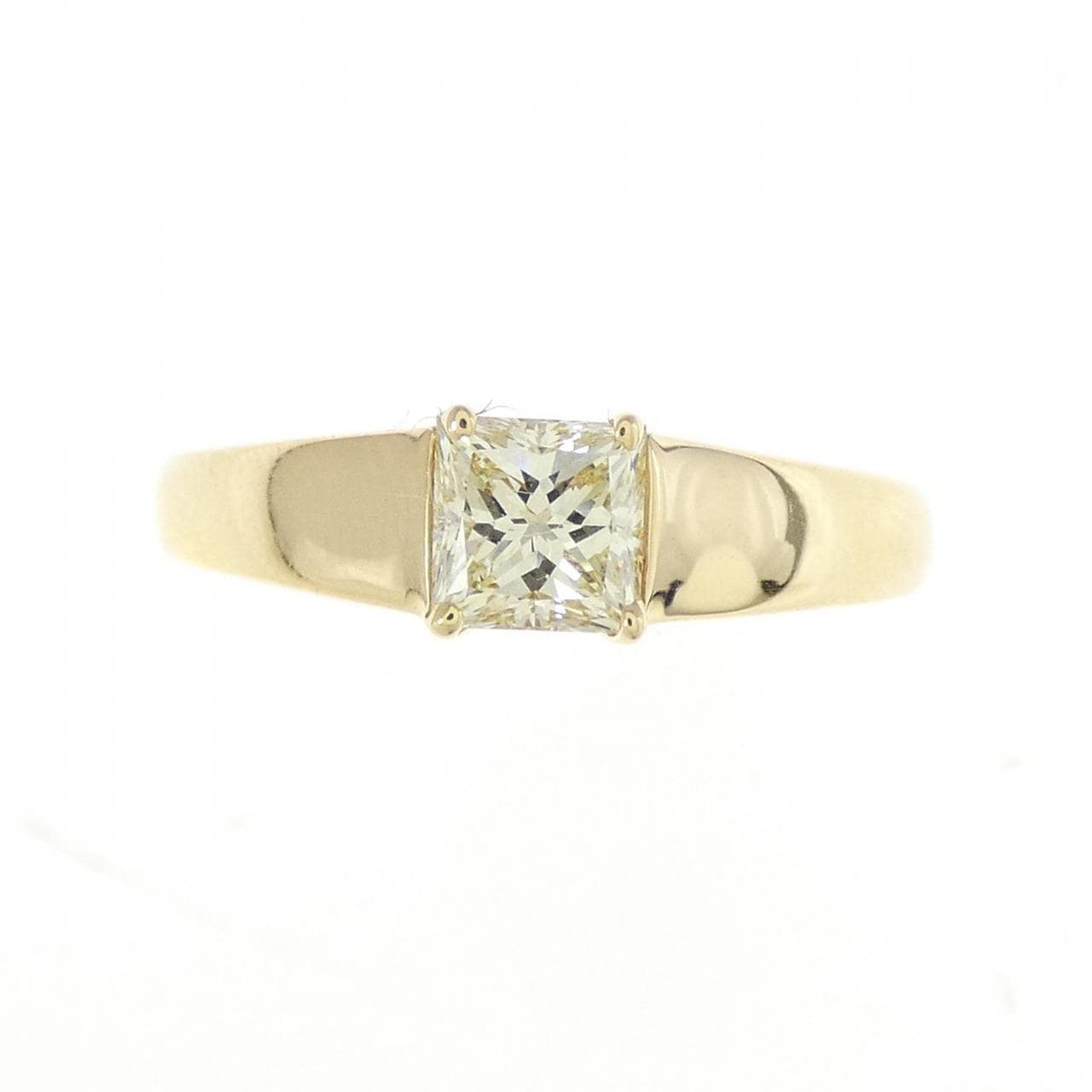 K18YG ダイヤモンド リング 0.524CT