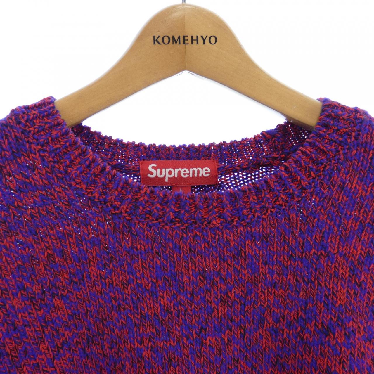シュプリーム SUPREME Contrast Logo ニット