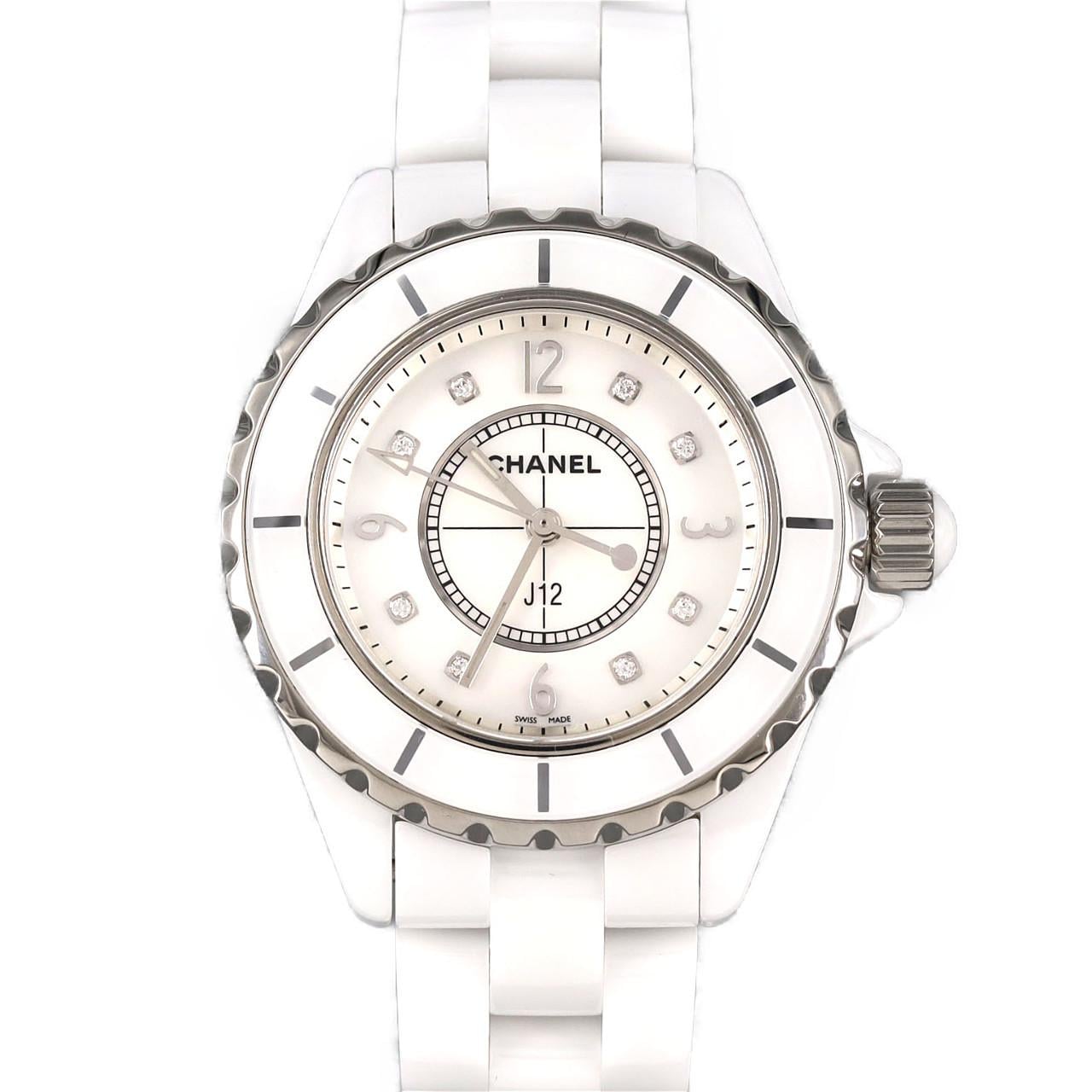シャネル J12 33mmセラミック･8P H2422 セラミック クォーツ