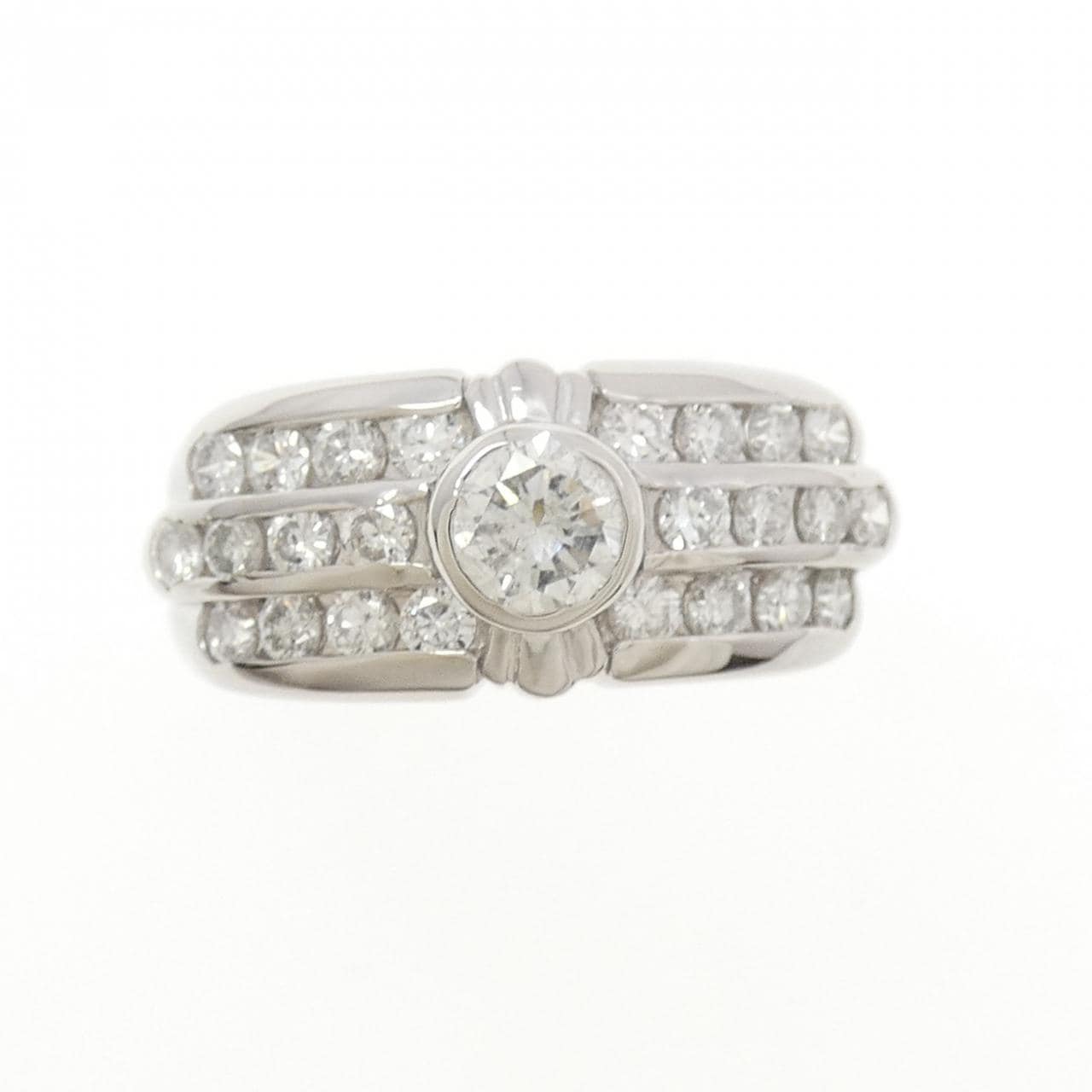 PT900 ダイヤモンド リング 1.52CT