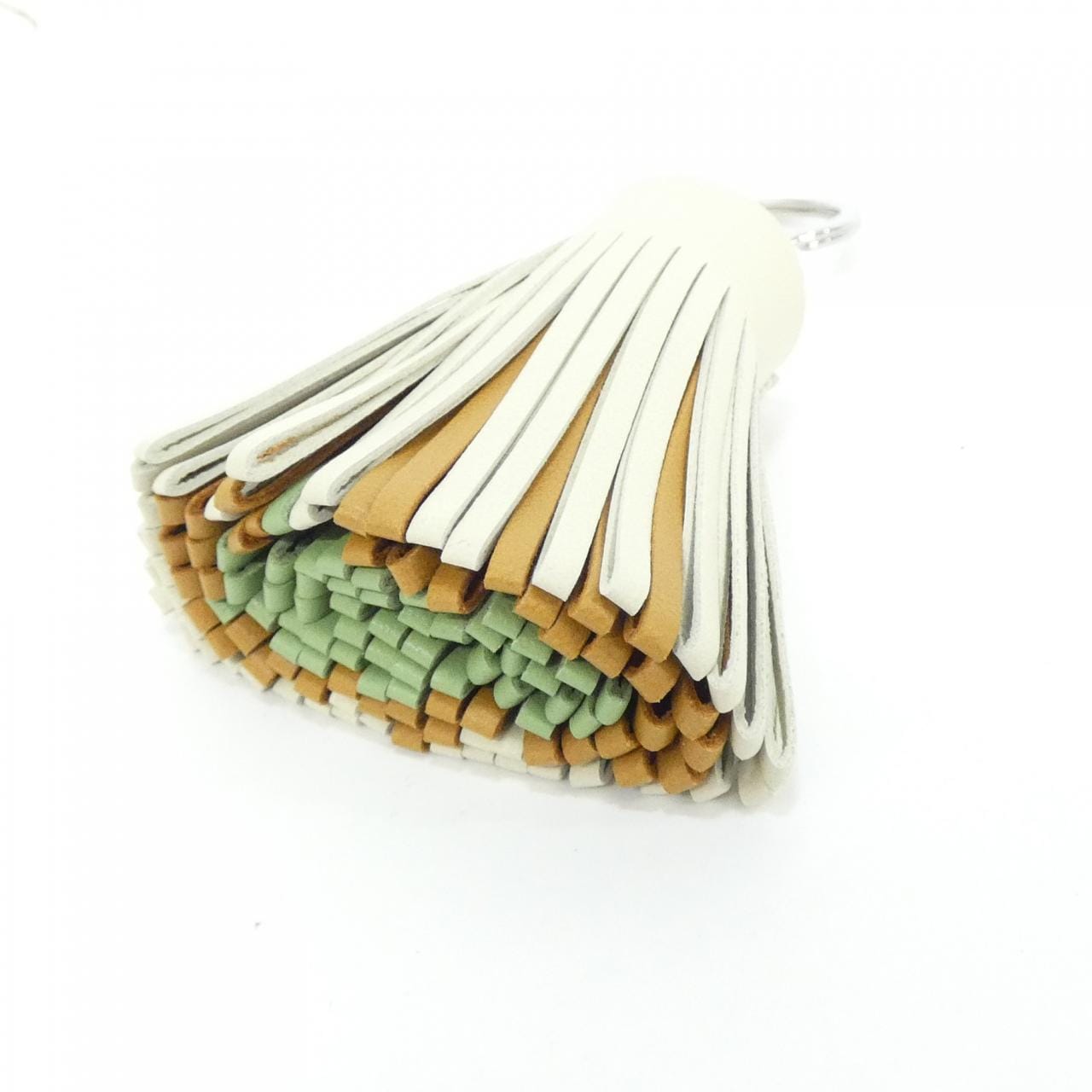 エルメス カルメン トリコロール 079018CJ キーリング