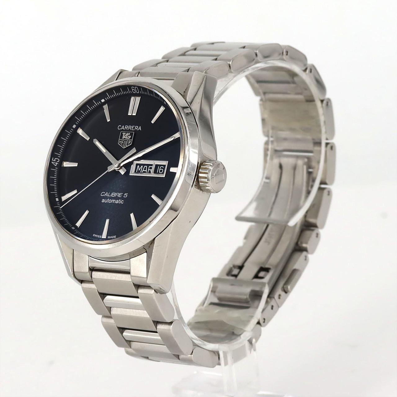 【ノーメンテナンス還元価格】タグ･ホイヤー カレラデイデイト･キャリバー5 WAR201A.BA0723 SS 自動巻