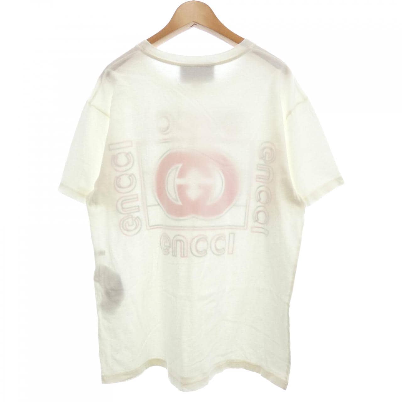 グッチ GUCCI GUCCIヴィンテージロゴ プリントTシャツ 717422 XJEWG Tシャツ