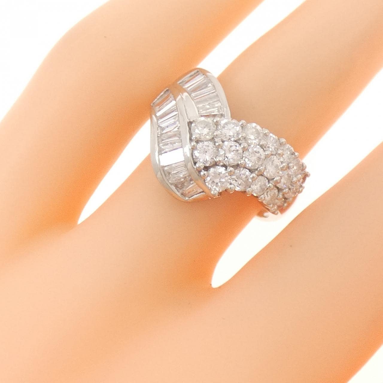 PT900 ダイヤモンド リング 1.53CT