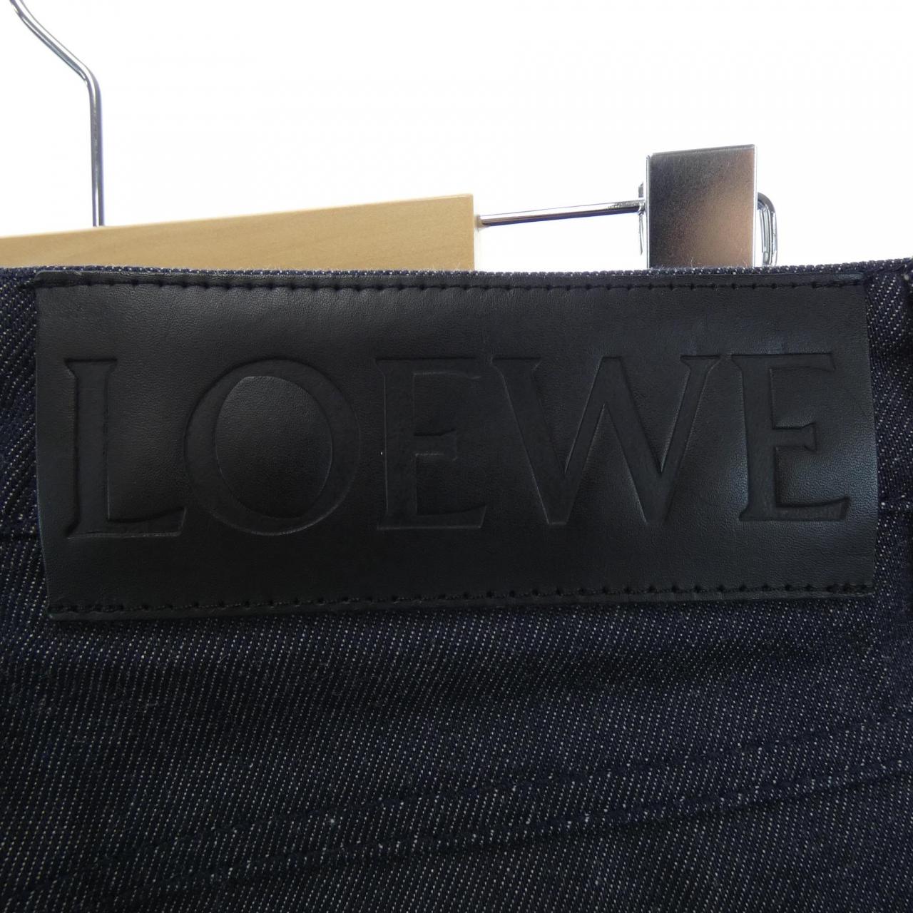 罗伊贝LOEWE牛仔裤