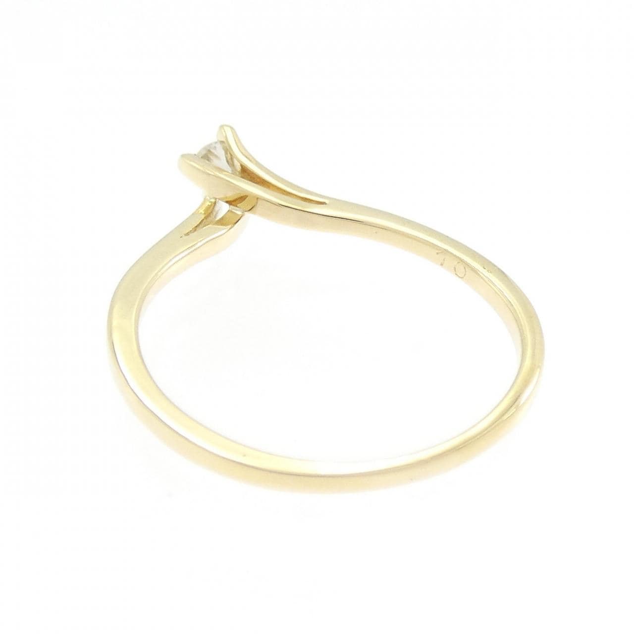 K18YG ダイヤモンド リング 0.10CT