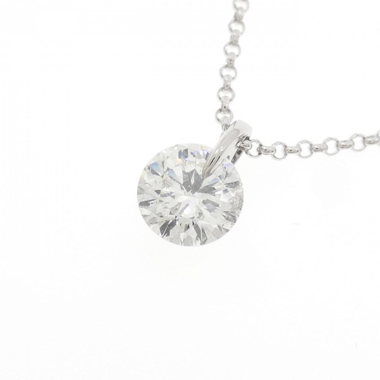 PT900/PT850 ダイヤモンド ネックレス 1.03CT