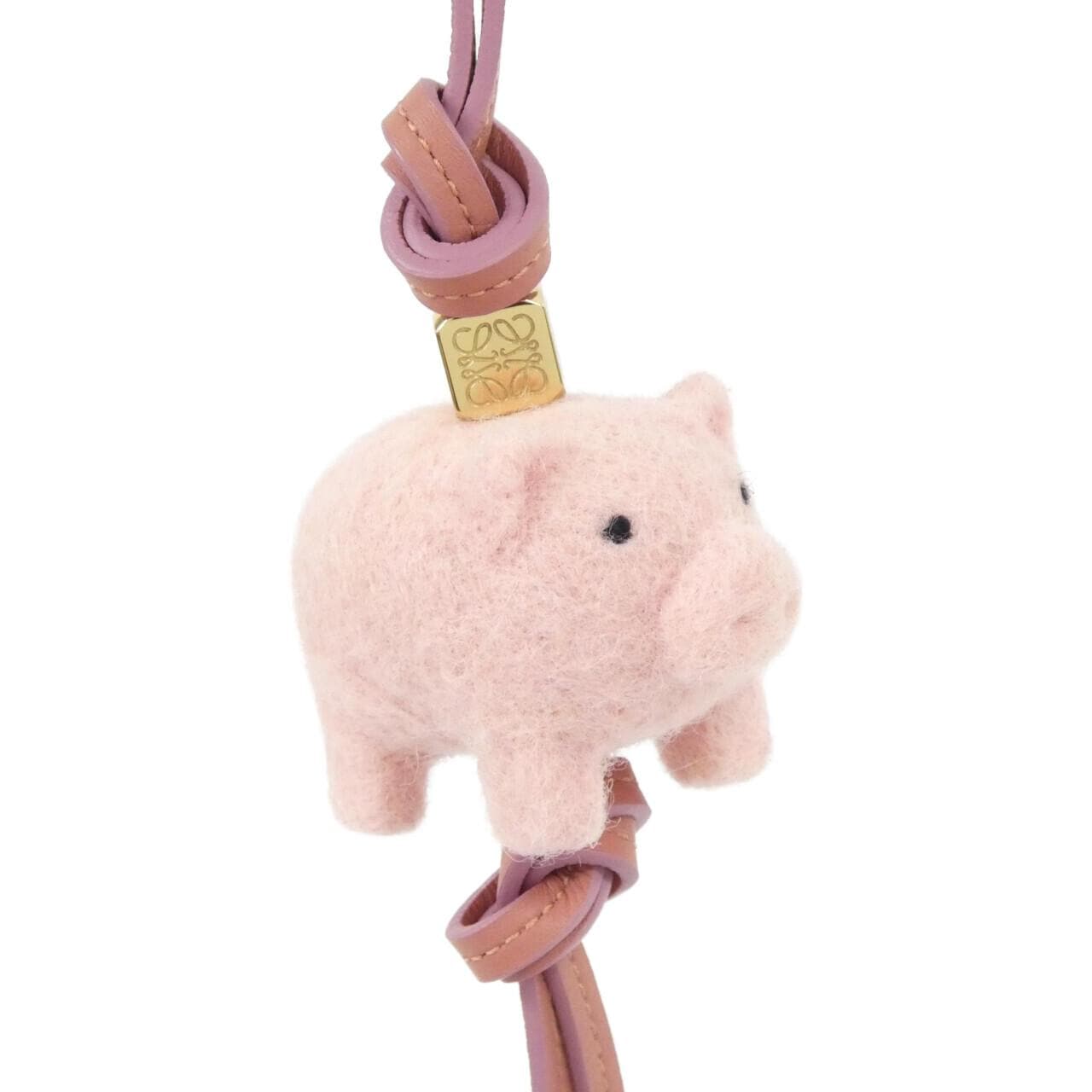 ロエベ PIG CHARM C621232XBD バッグチャーム