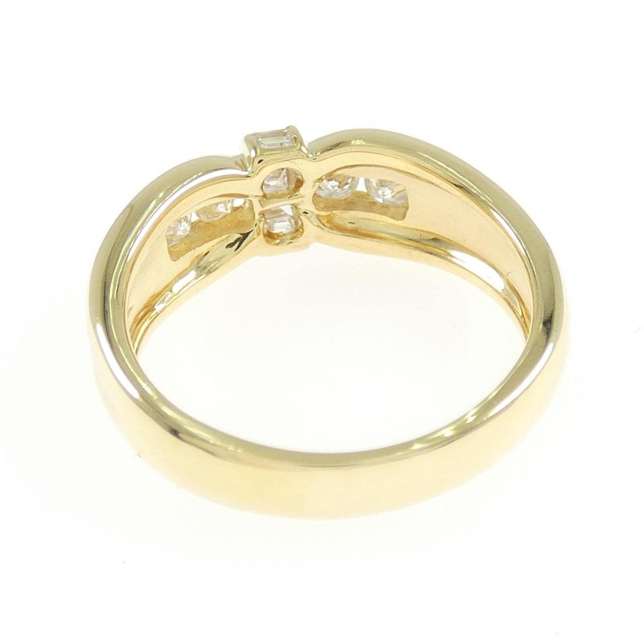K18YG ダイヤモンド リング 0.43CT